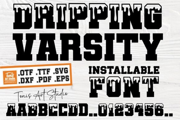 Ab Dripping Varsity: Bold College Style with a Modern Edge