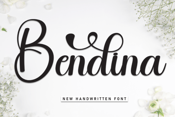 Bendina: Your Go-To Font for Whimsical, Handwritten Charm
