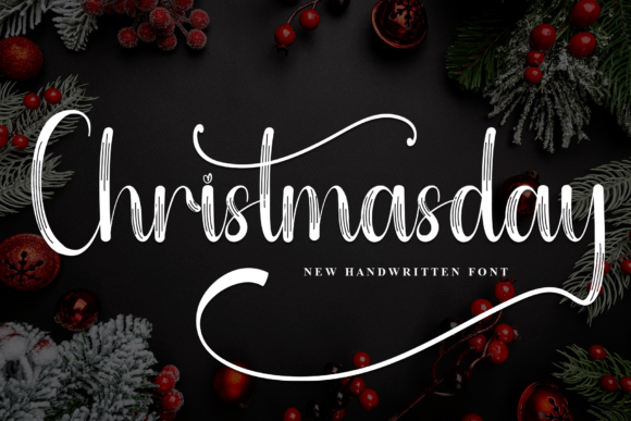 Christmasday: A Handwritten Font with Enchanting Charm