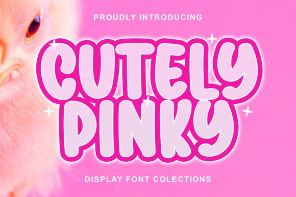 Cutely Pinky: A Bold Typeface for Vibrant Designs