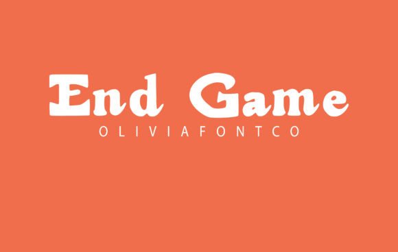 Discover the End Game Font for Elegant Design Projects