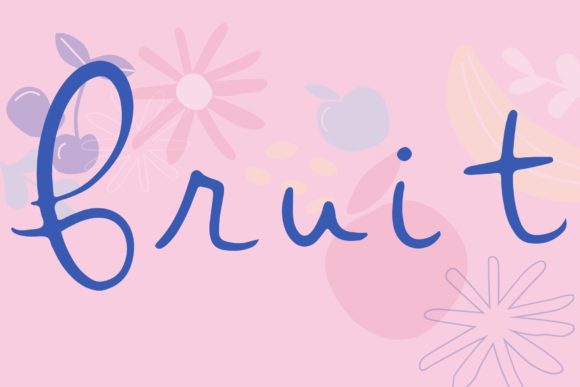 Fruit: A Playful Display Font for Vibrant Designs