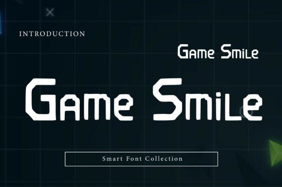 Game Smile: A Futuristic Font for Bold Designs