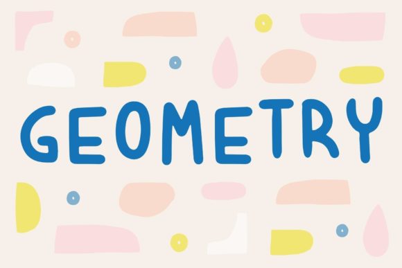 Geometry: The Jolly Display Font for Creative Projects