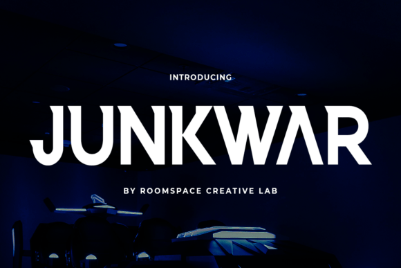 Junkwar: A Bold Font for Impactful Designs