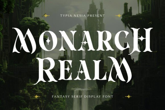 Monarch Realm: A Font of Royal Elegance