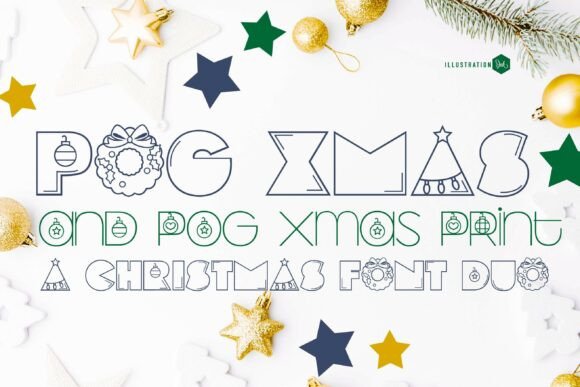 Pog Xmas Duo: A Festive Font Pair for Modern Design