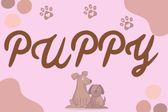 Puppy Font: A Joyful Display Typeface for Creative Projects