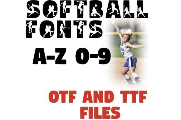 Softball Girls: A Sporty Varsity Typeface for Bold Designs
