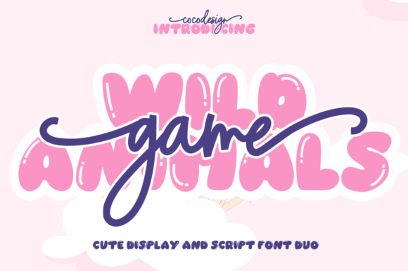 Wild Game: A Playful Font Duo for Modern Designs